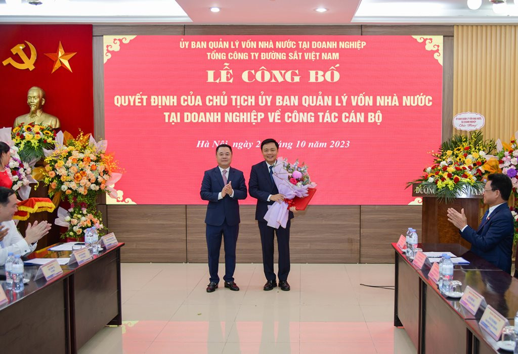 Đường sắt Việt Nam có Tổng giám đốc mới