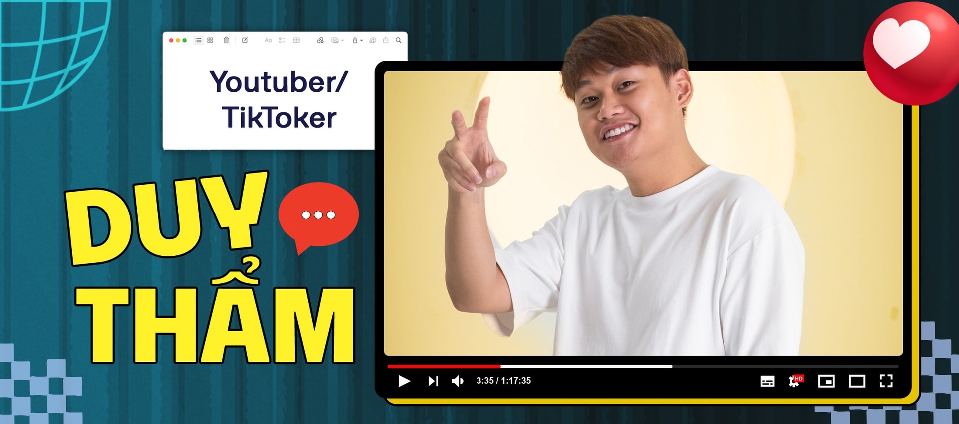 YouTuber/TikToker Duy Thẩm: Từ băn khoăn không hợp với nghề đến reviewer đình đám chỉ với một “chiến lược” siêu đặc biệt