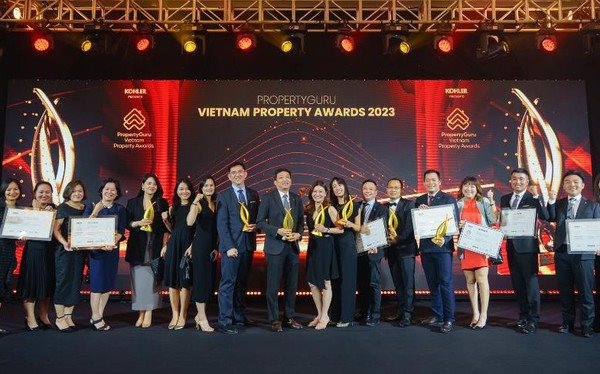 CapitaLand Development “bội thu” tại giải thưởng bất động sản Việt Nam PropertyGuru 2023