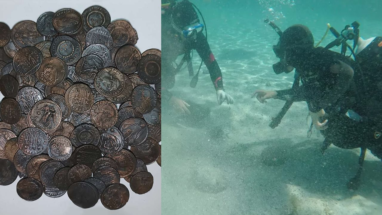 Lặn biển tìm thấy 30.000 mảnh kim loại lạ, người đàn ông lập tức báo nhà chức trách: Hoá ra là kho báu cổ gần như nguyên vẹn