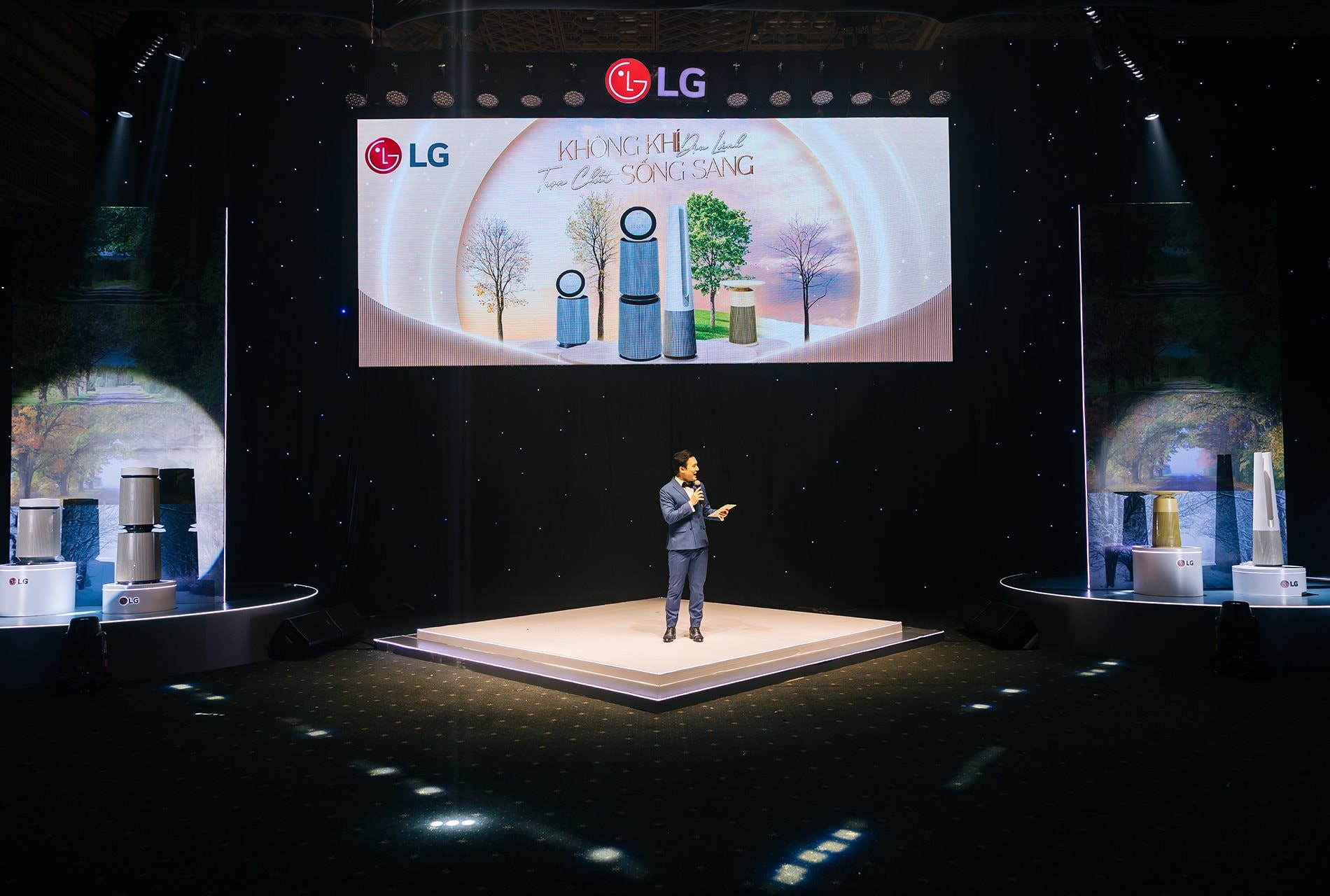 LG ra mắt các dòng thiết bị lọc không khí mới tại Việt Nam