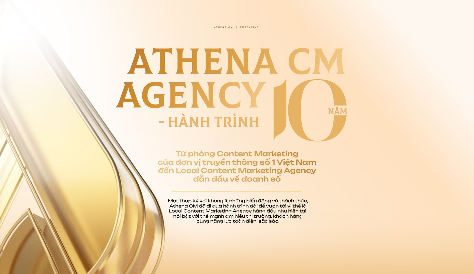 Athena CM: Hành trình từ phòng Content Marketing của đơn vị truyền thông số 1 Việt Nam đến Local Content Marketing Agency dẫn đầu về doanh số