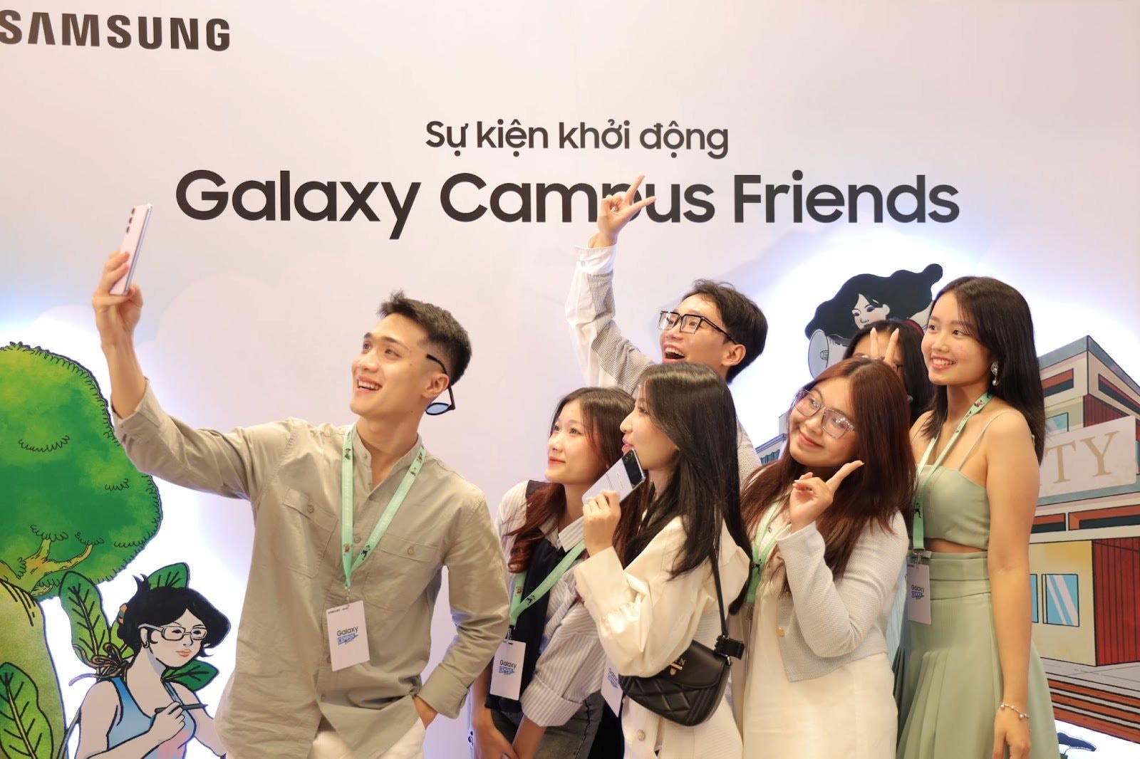 50 sinh viên tài năng từ chương trình Galaxy Campus Friends 2023 của Samsung 