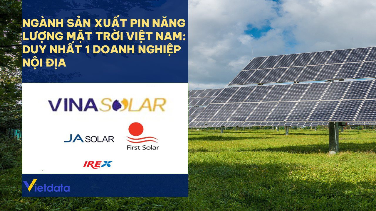 Khối ngoại “độc bá” thị trường pin năng lượng mặt trời tỷ USD tại Việt Nam