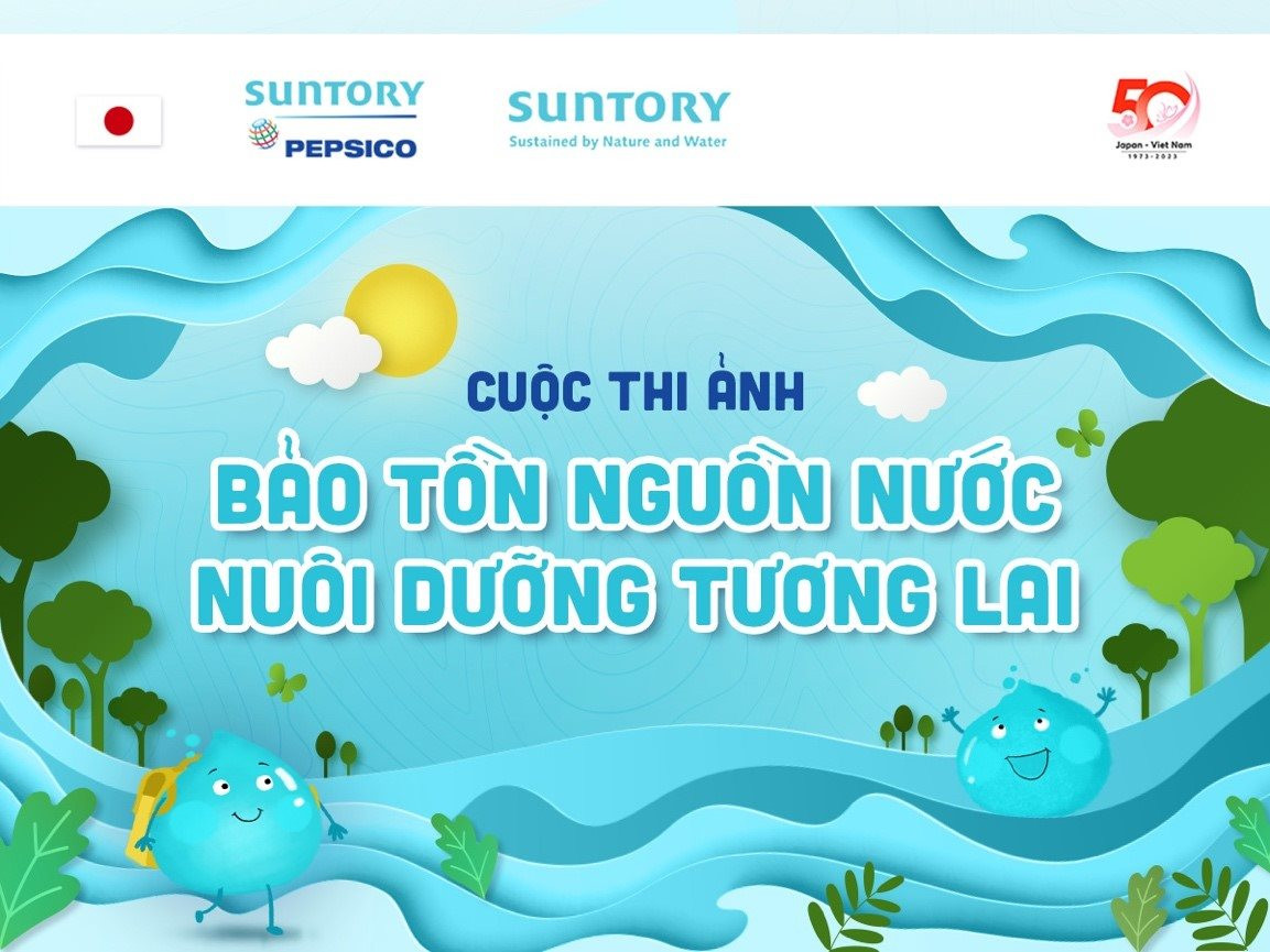 Suntory Pepsico Việt Nam khởi động cuộc thi ảnh “Bảo tồn nguồn nước, nuôi dưỡng tương lai”