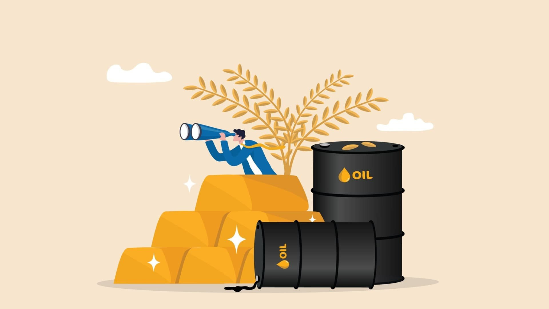 Thị trường ngày 4/1: Giá dầu tăng 3%, vàng trượt dốc