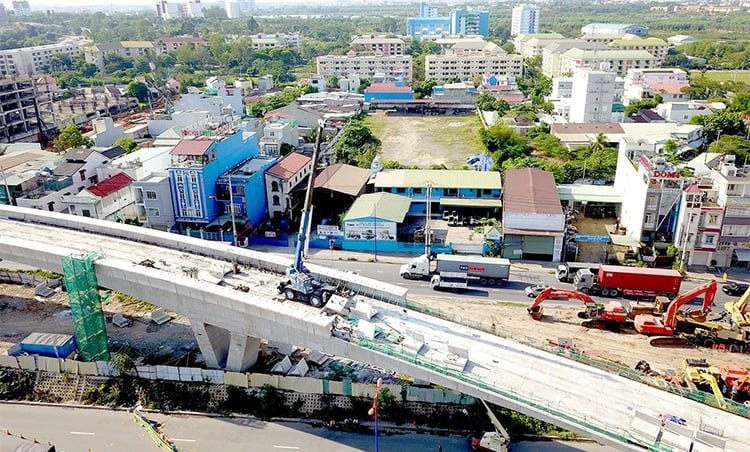 Tp.HCM thi công tuyến metro số 2 ngay đầu Xuân Giáp Thìn