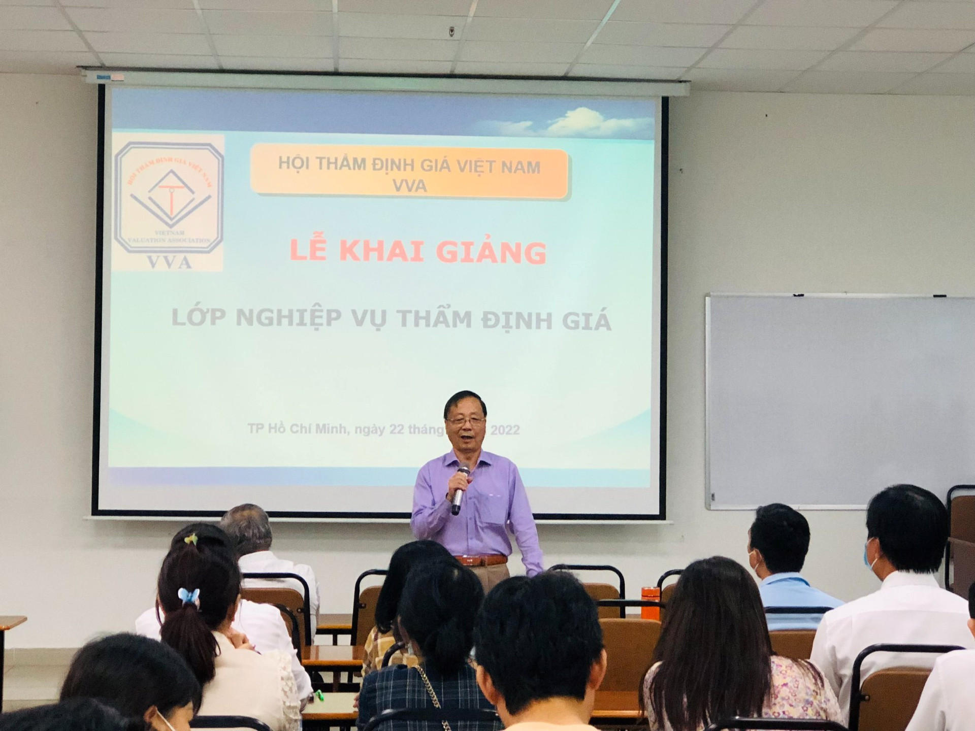 Hội Thẩm định giá Việt Nam chiêu sinh khóa học cấp chứng chỉ nghiệp vụ Thẩm định giá