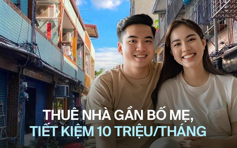 Chọn thuê nhà gần bố mẹ, cặp vợ chồng trẻ ở Hà Nội tiết kiệm được 10 triệu/tháng