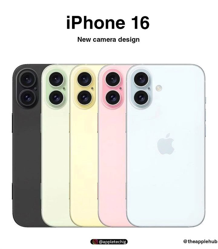 iPhone 16 lộ diện 5 màu sắc đẹp không tì vết, màu hồng sẽ là tâm điểm của hội chị em ?