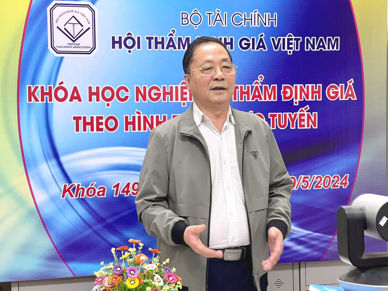 Hội Thẩm định giá Việt Nam chiêu sinh khoá đào tạo và cấp chứng chỉ nghiệp vụ Thẩm định giá K150