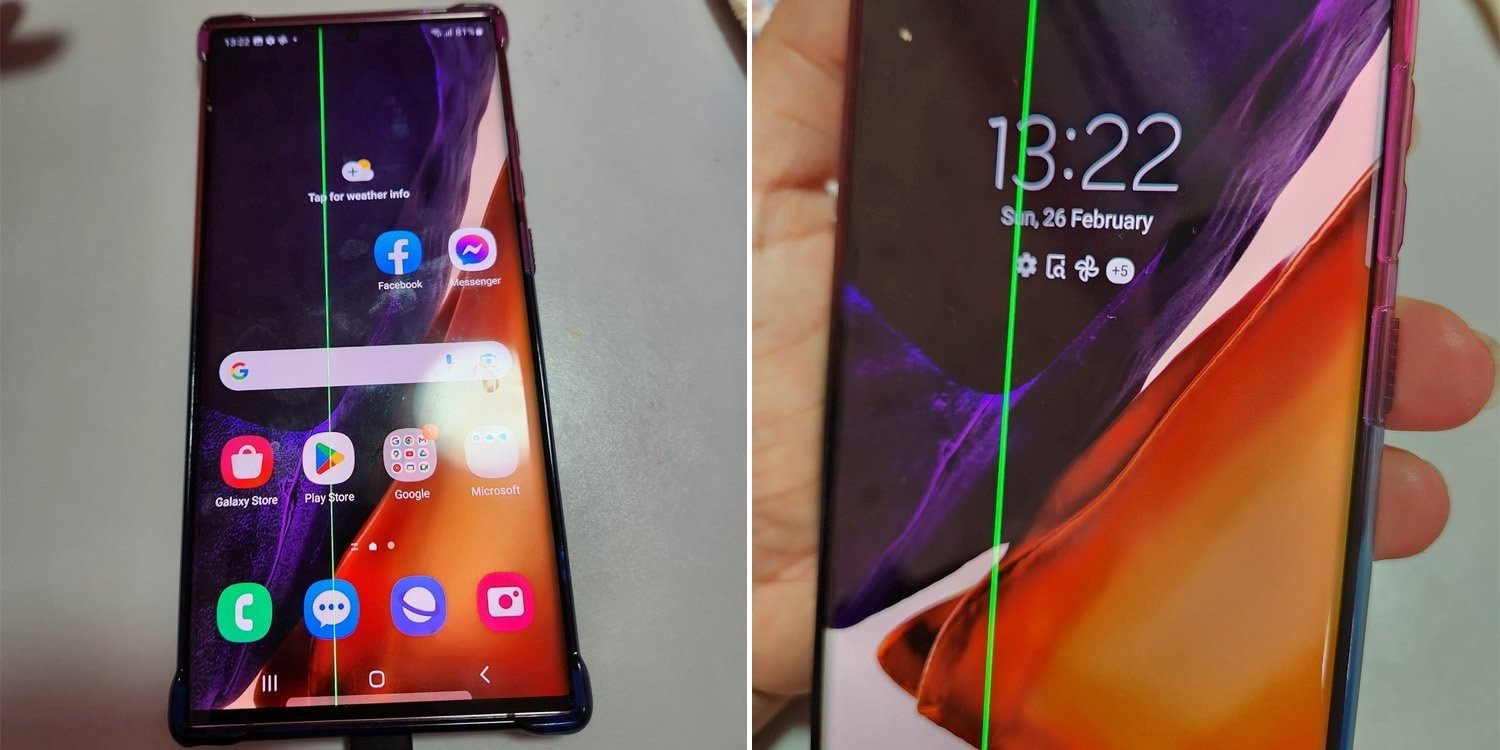 Lỗi sọc xanh là gì mà cả điện thoại Samsung lẫn iPhone đều dính?