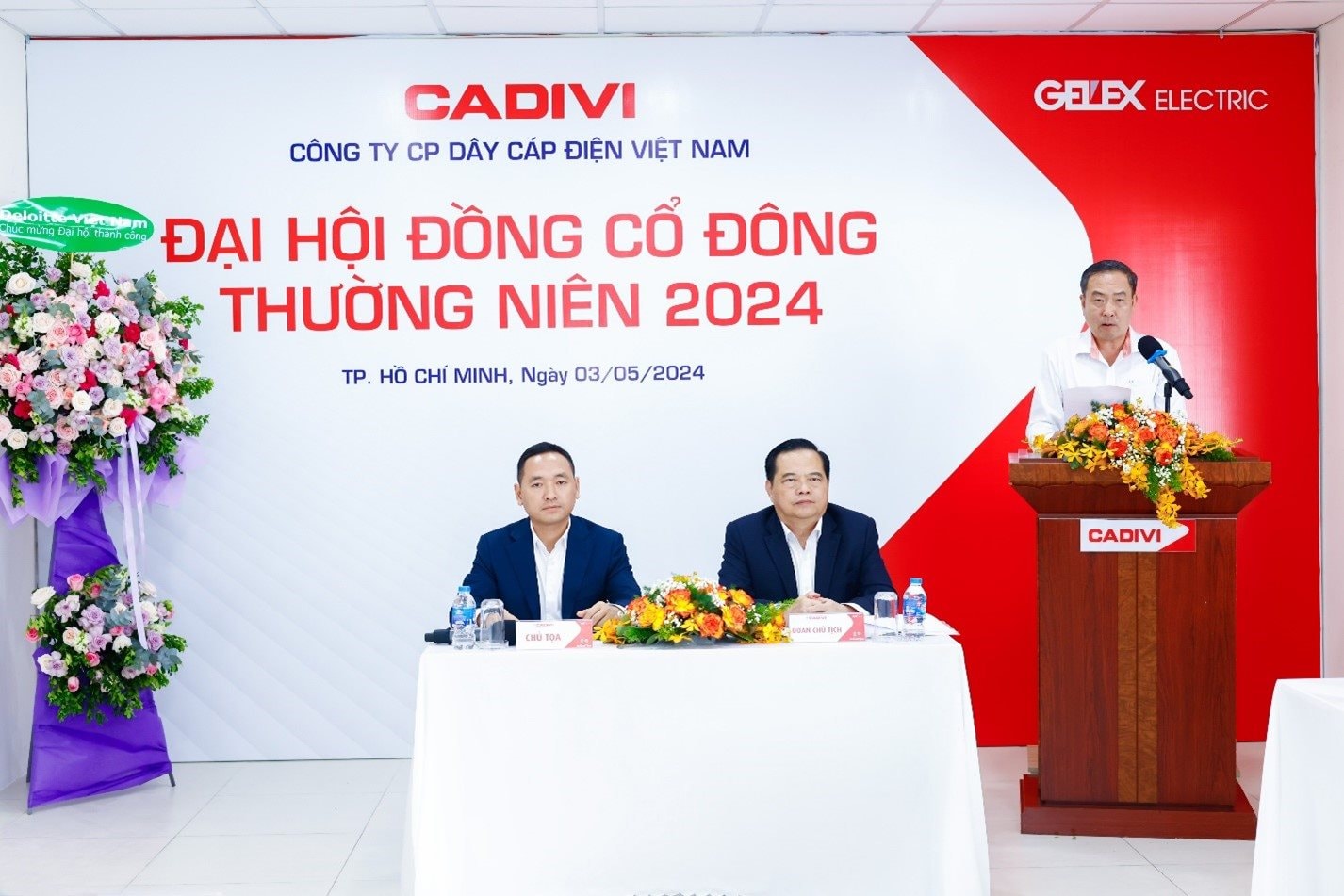 ĐHĐCĐ CADIVI: Thông qua mục tiêu lợi nhuận trước thuế 460 tỷ đồng trong năm 2024