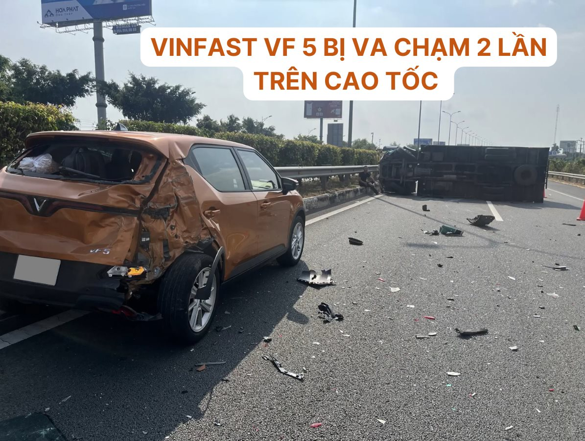 Chuyện 'mua xe giữ giá hay giữ mạng' và 2 lần thoát chết khó tin trên cao tốc của chủ xe VinFast VF 5