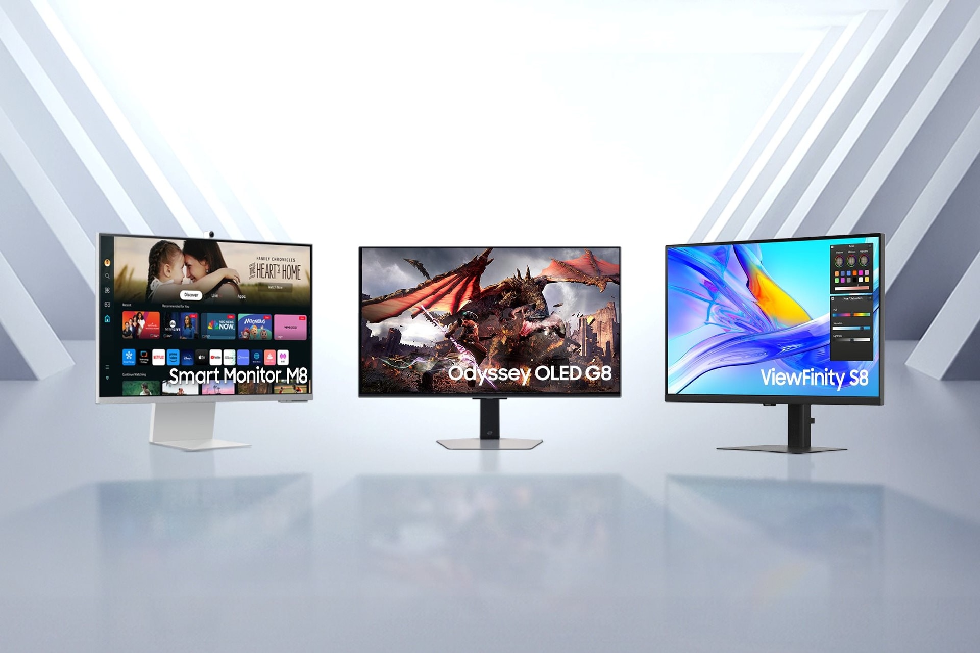 Samsung công bố loạt màn hình Odyssey OLED, Smart Monitor và ViewFinity 2024