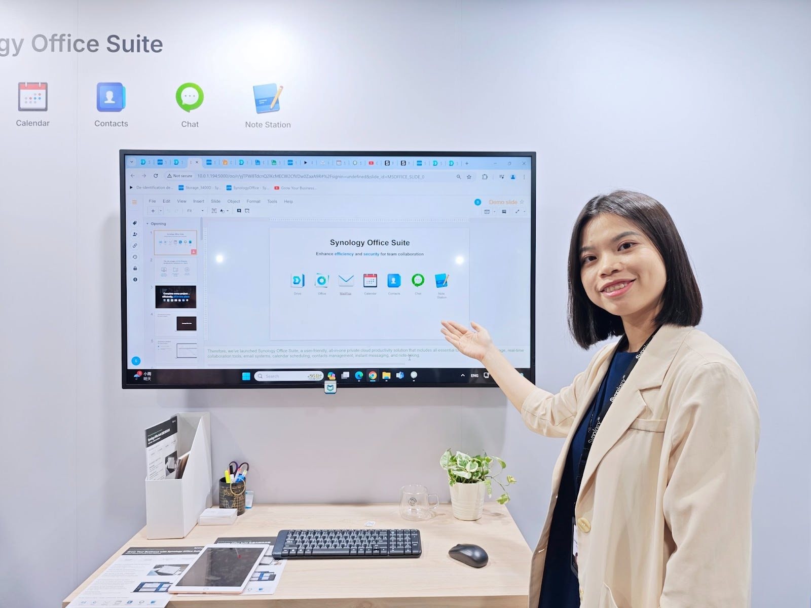 Gói Office với bộ công cụ AI siêu 'đỉnh' từ Synology: Tạo slide thuyết trình, tính toán Excel, chuyển voice thành văn bản… trong một nốt nhạc