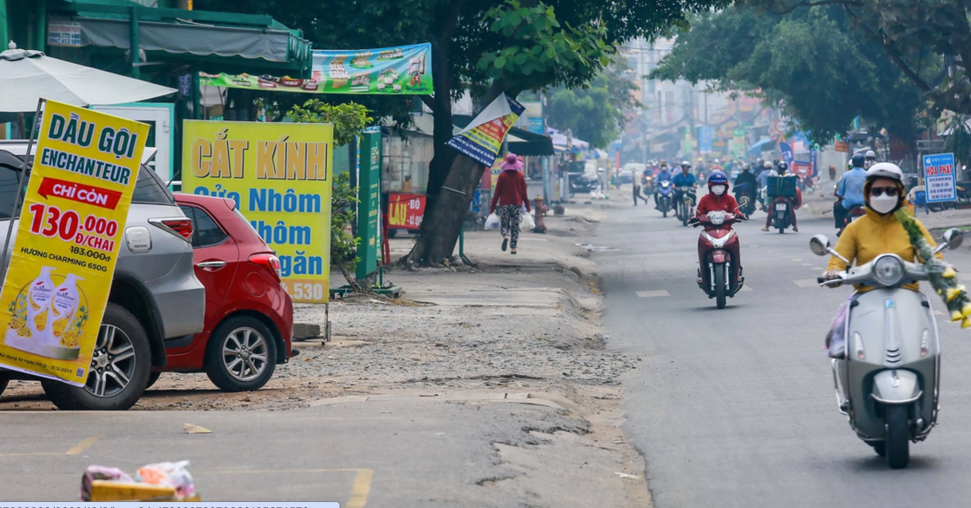 Đường Nguyễn Thị Định (Tp.Thủ Đức) mở rộng lên 30m, người dân bắt đầu bàn giao mặt bằng 