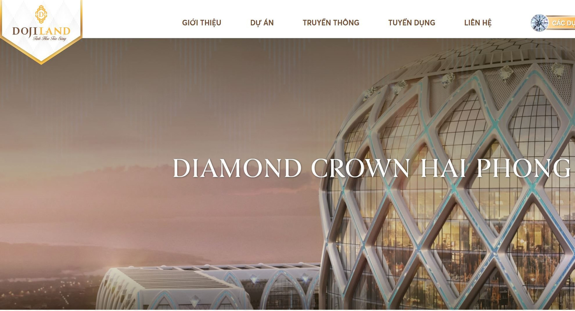 Dự án Diamond Crown Complex Hai Phong – Khởi đầu cho sự lớn mạnh của DOJILAND tại thị trường Hải Phòng