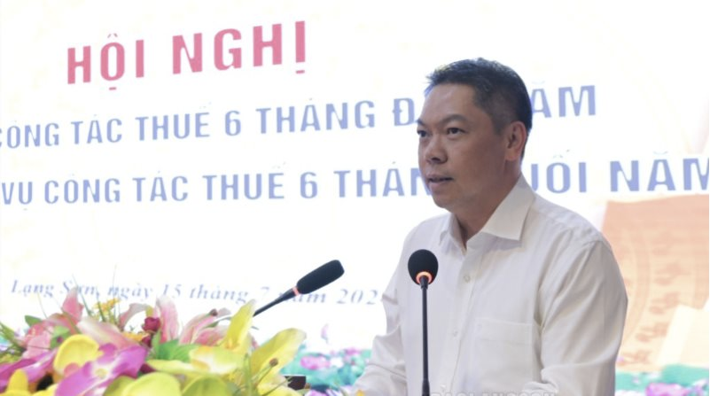 Ngành Thuế Lạng Sơn: 6 tháng đầu năm 2024 thu nội địa đạt gần 61% dự toán cả năm