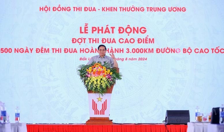 Phát động thi đua 500 ngày đêm hoàn thành 3.000 km đường bộ cao tốc, Thủ tướng đồng ý 2 kiến nghị của Chủ tịch Tập đoàn Sơn Hải