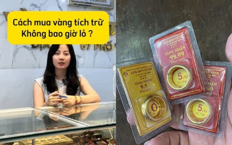 Chủ tiệm vàng tiết lộ cách mua vàng không bao giờ lo lỗ, bí quyết chỉ gói gọn trong 2 từ