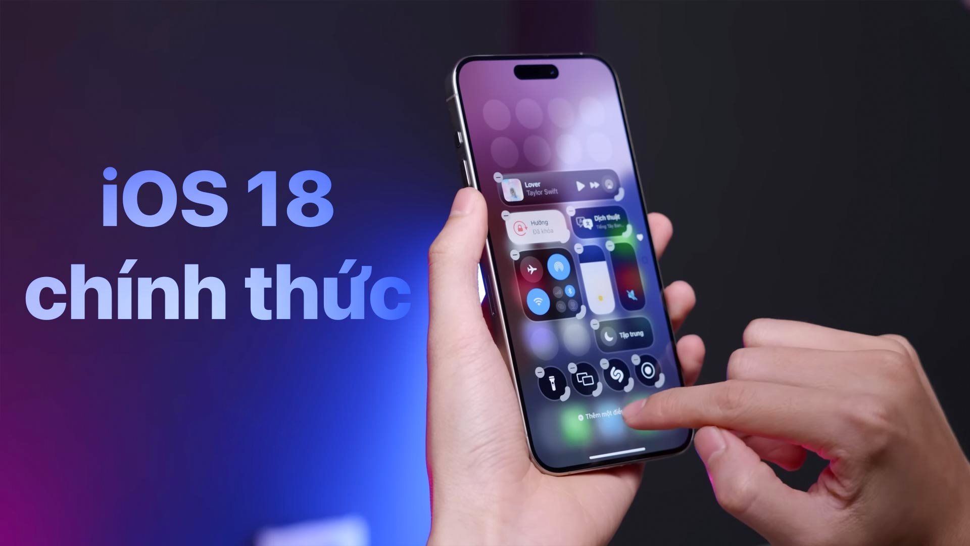 iOS 18 chính thức được phát hành, có 3 mẫu iPhone sẽ không được lên đời!