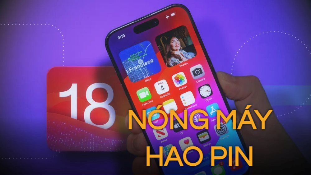 Chú ý, iPhone nóng máy sau khi cập nhật iOS 18, đã vậy còn nhanh hao pin và phát sinh nhiều lỗi khác