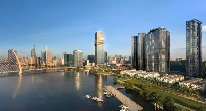 Marina Central Tower: Biểu tượng thương mại đẳng cấp tại quảng trường ven sông của TP.HCM