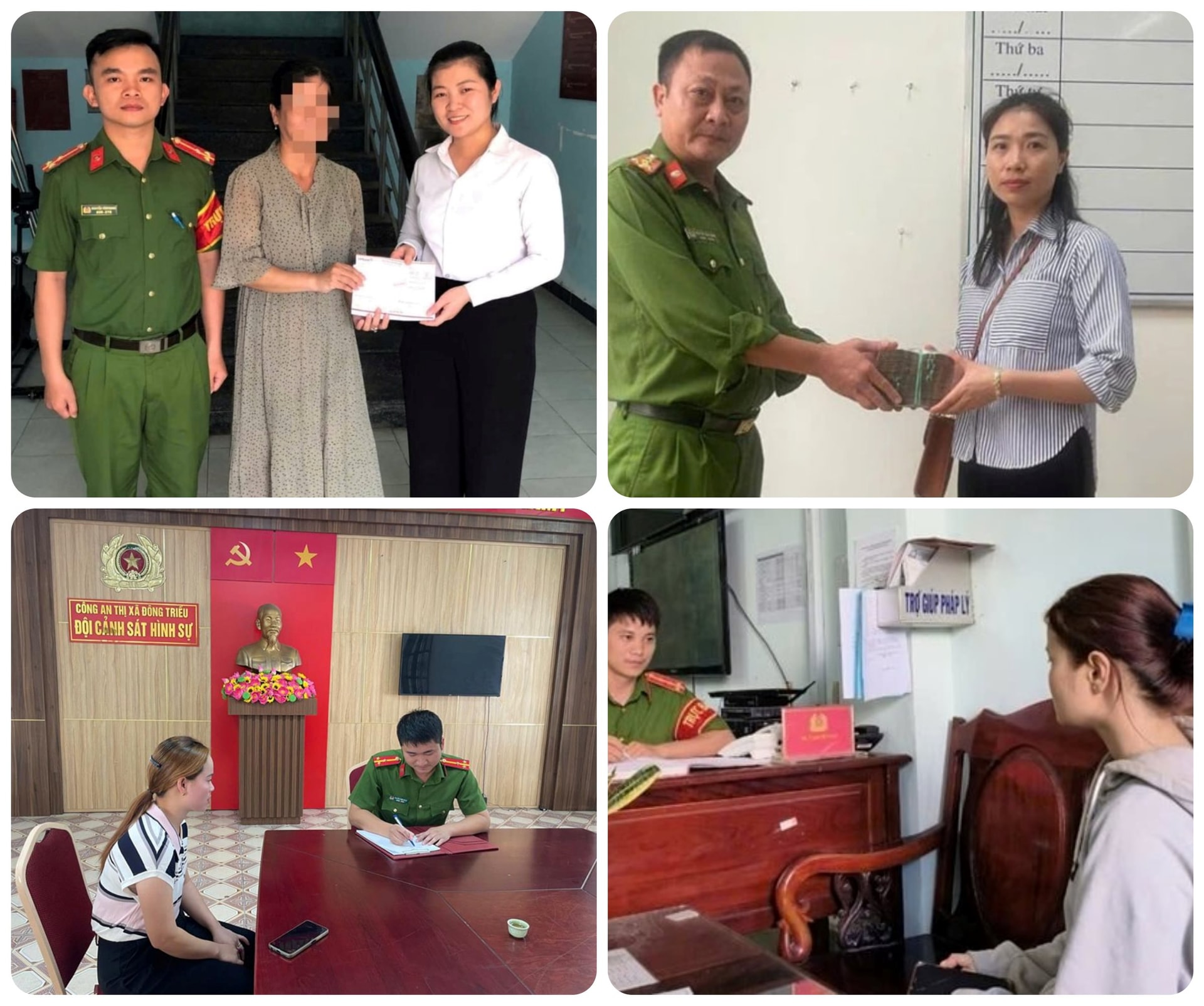 Thu hồi được hàng trăm triệu đồng tiền chuyển khoản nhầm sau khi nhờ công an hỗ trợ