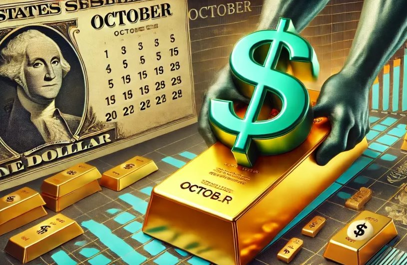 Giá vàng giảm 6 phiên liên tiếp khi USD tăng mạnh