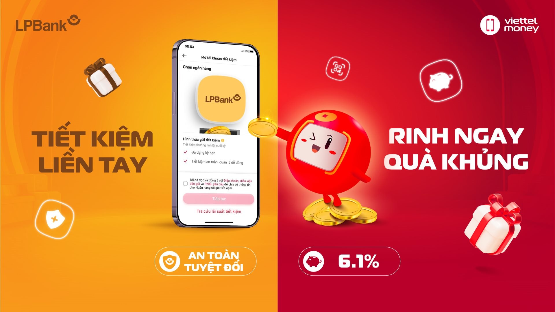 Hợp tác cùng LPBank ra mắt sản phẩm tiết kiệm, Viettel Digital thúc đẩy hệ sinh thái tài chính số phát triển