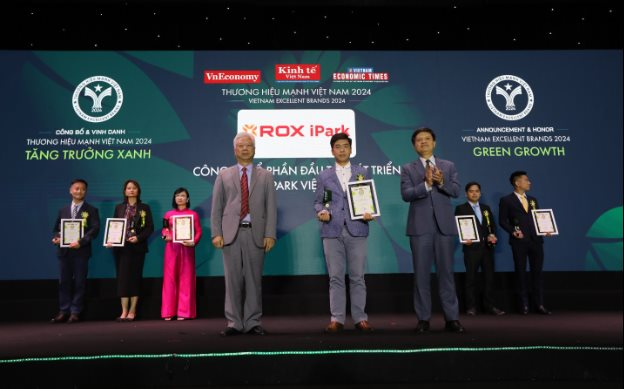 ROX iPark được vinh danh là doanh nghiệp tăng trưởng xanh