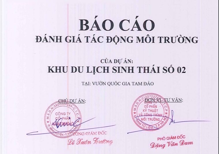 Doanh nghiệp của đại gia Lê Xuân Trường muốn đưa 71.142 tấn vật liệu xây dựng vào rừng đặc dụng Vườn Quốc gia Tam Đảo làm dự án du lịch