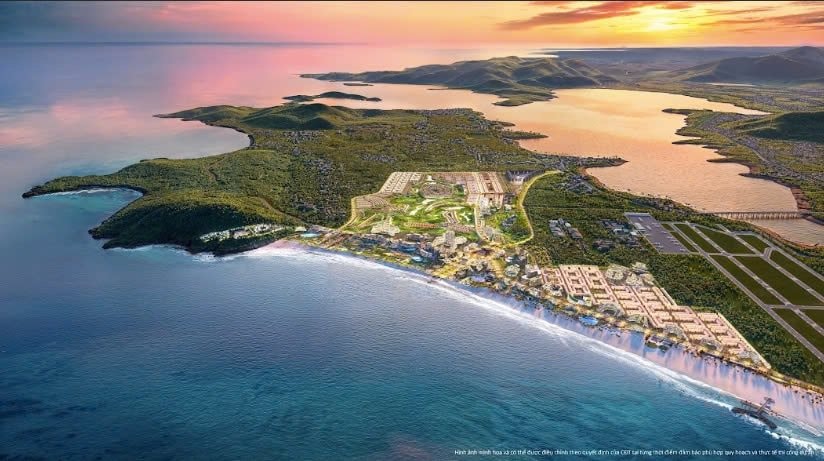 Sắp ra mắt siêu đô thị trái tim CaraWorld, "hàng xóm chung vách" với sân bay quốc tế Cam Ranh