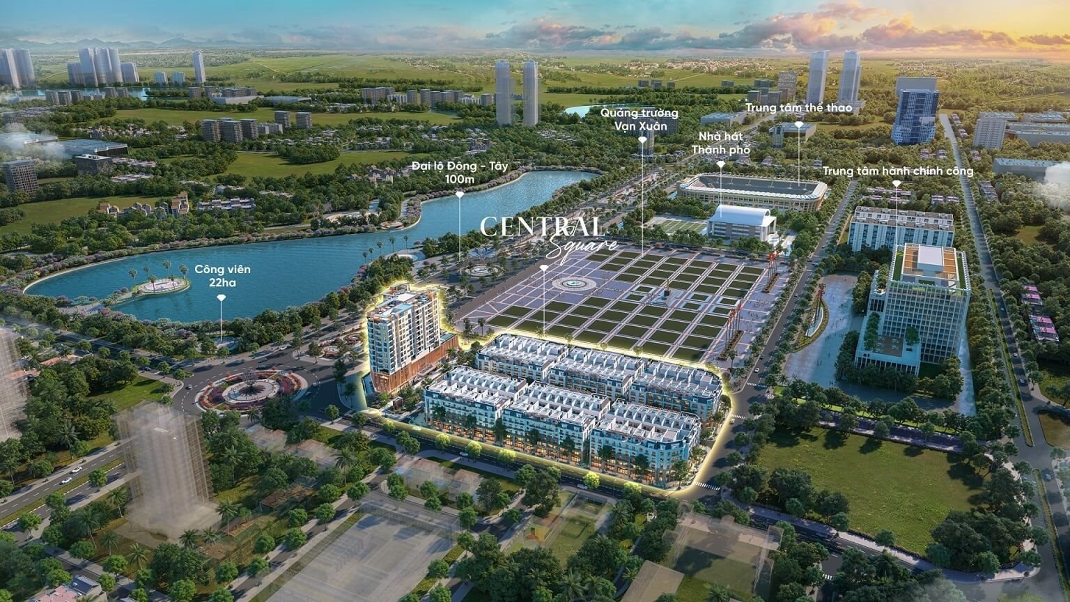 Taseco Land đang thế chấp những gì tại dự án Central Square Phổ Yên?