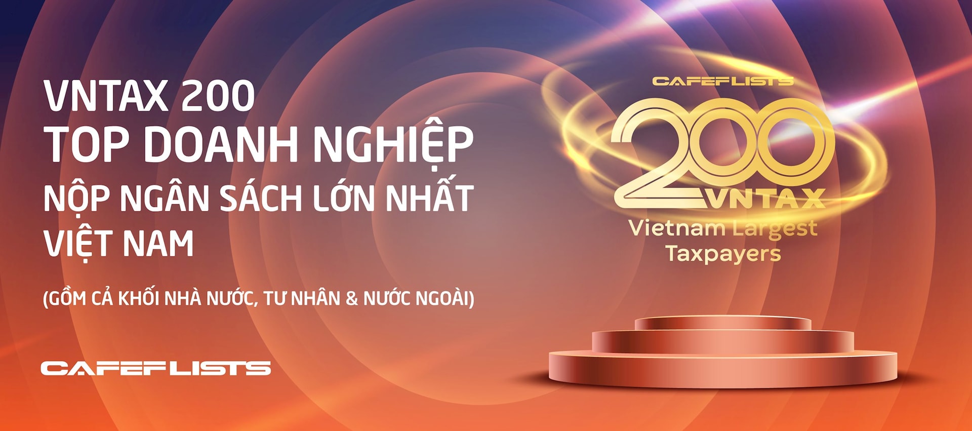 Công bố danh sách chi tiết VNTAX 200: PVN, Viettel, Vingroup, Toyota… dẫn đầu top 200 doanh nghiệp đóng góp 685.000 tỷ đồng cho ngân sách nhà nước