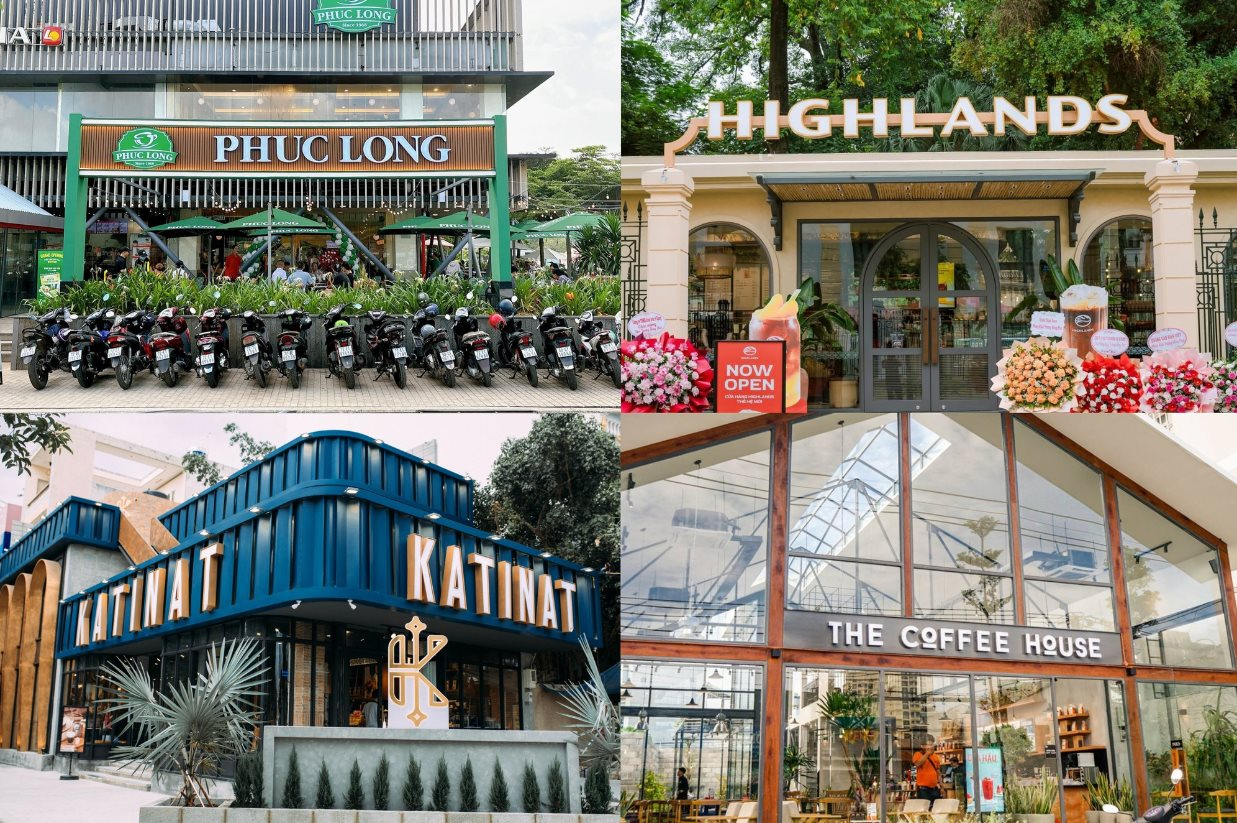 Liên tục gây chú ý trên truyền thông, Katinat đang ở đâu trong cuộc đua với The Coffee House, Phúc Long, Highlands Coffee?