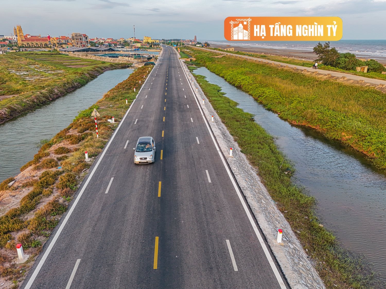 Chiêm ngưỡng tuyến đường 2.700 tỷ đồng, dài 65 km mới hoàn thành ở Nam Định