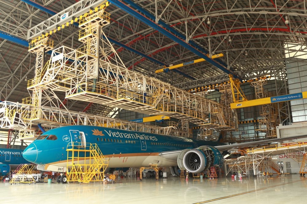 Công ty con của Vietnam Airlines trở thành nhà thầu bảo dưỡng tàu bay số 1 tại sân bay Long Thành