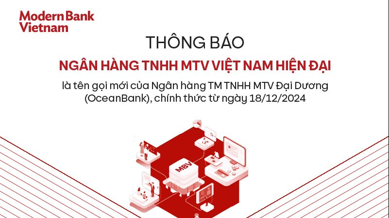 'Lột xác' hoàn toàn sau khi chia tay với tên cũ OceanBank, MBV thay đổi toàn bộ website, tên miền, Email CSKH