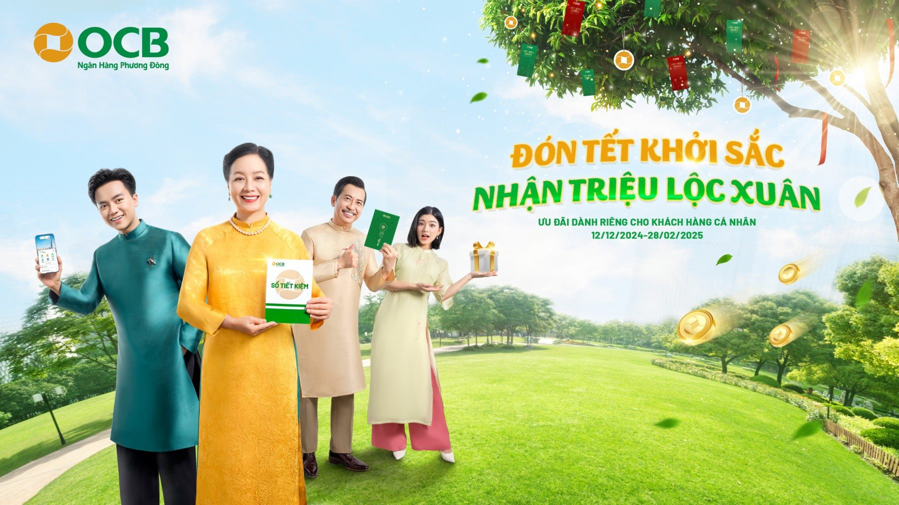 Đón tết khởi sắc – nhận triệu lộc xuân từ OCB