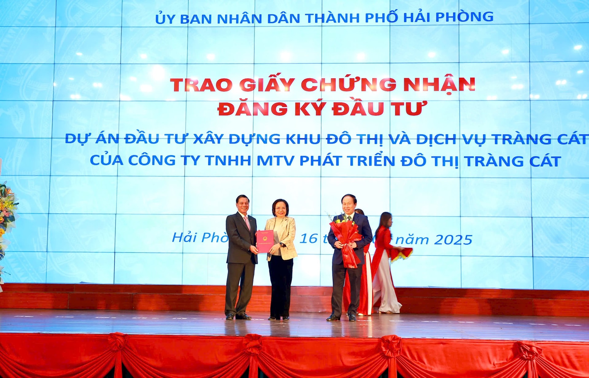 Thêm 2 dự án của Kinh Bắc City tại Hải Phòng được cấp chứng nhận đăng ký đầu tư với tổng vốn hơn 77.000 tỷ đồng