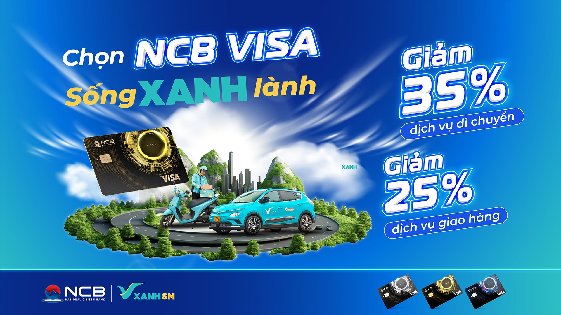 Ngân hàng NCB nâng tầm trải nghiệm cho chủ thẻ NCB Visa trong năm mới