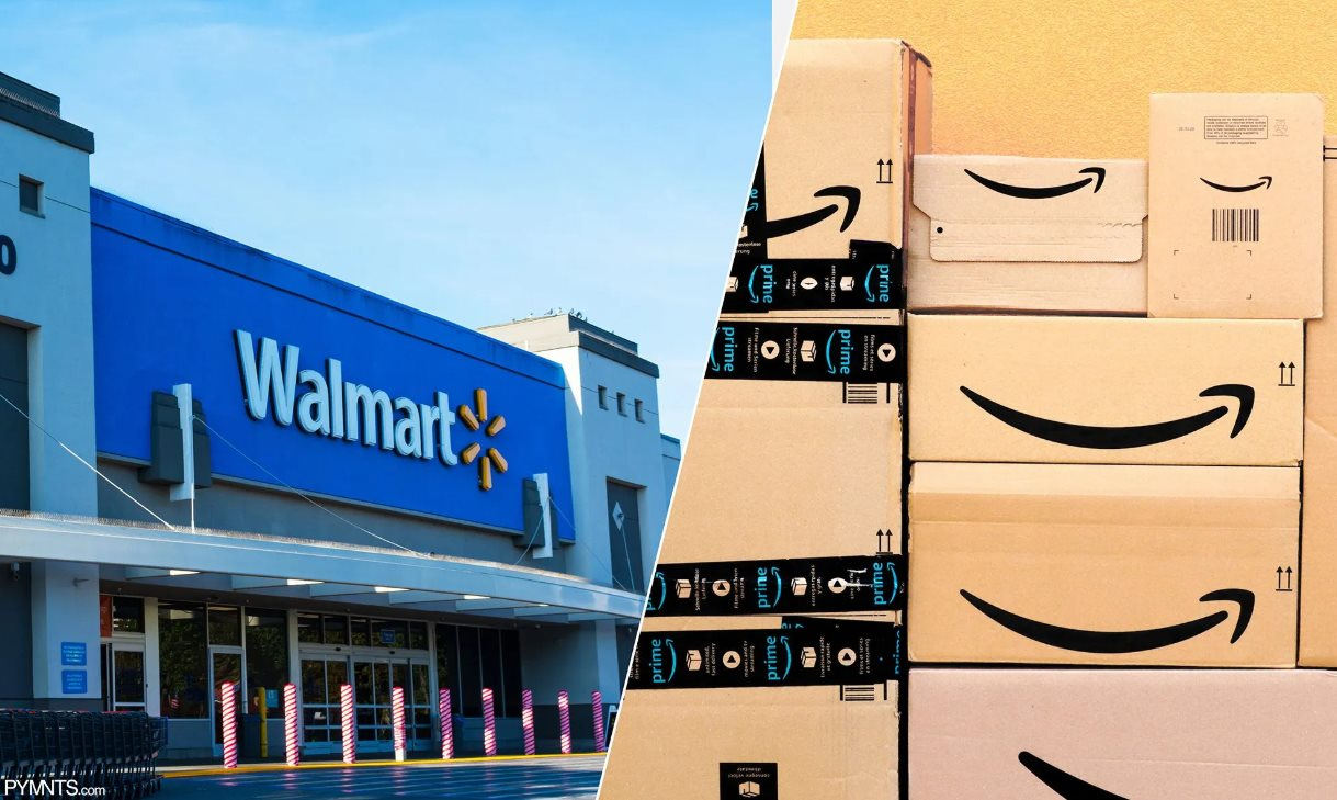 Lần đầu tiên trong lịch sử, doanh thu Amazon vượt Walmart, khiến chuỗi siêu thị lớn nhất Mỹ phá kỷ lục doanh số nhưng chẳng thể vui nổi