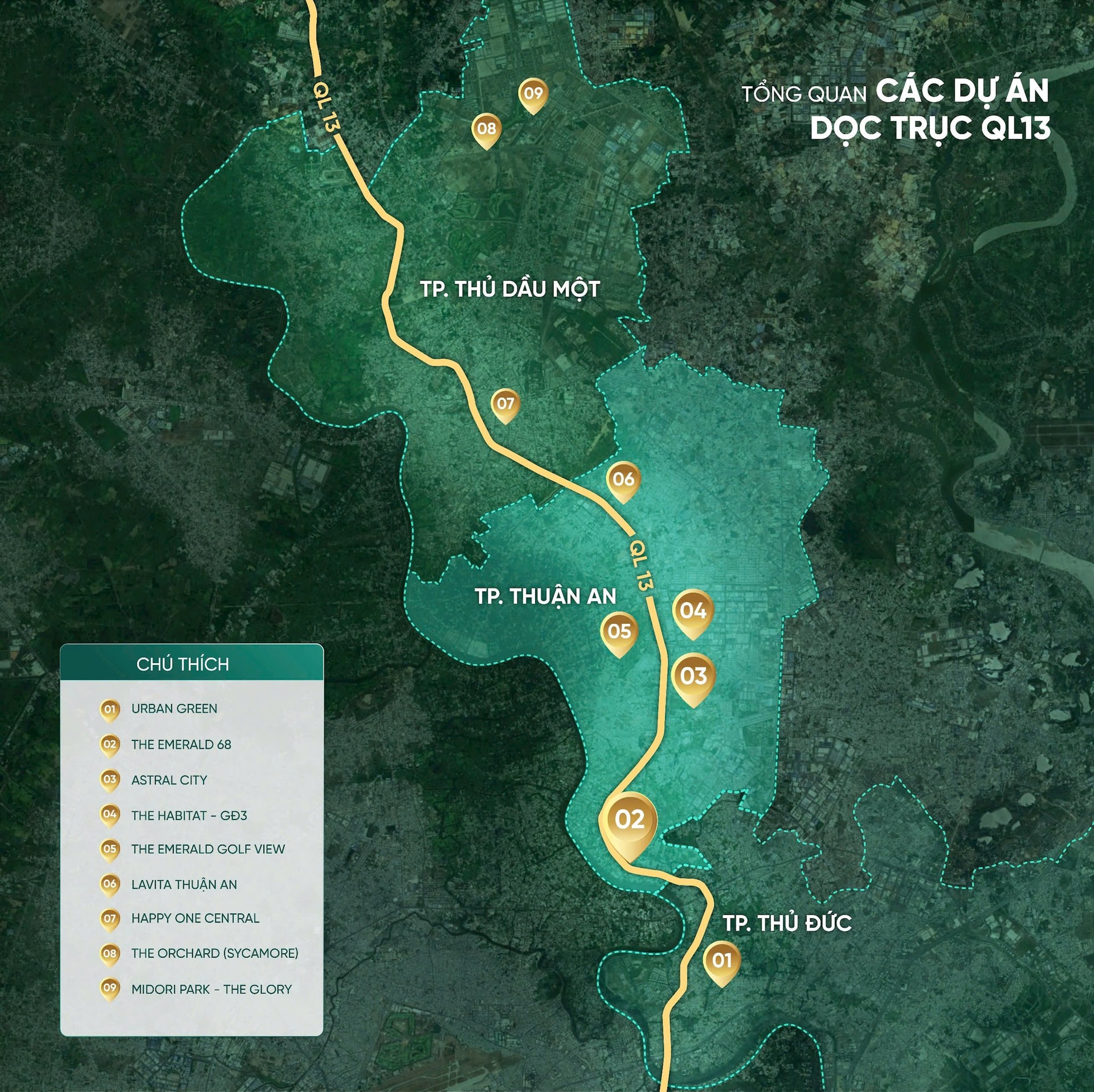 “Soi” giá căn hộ dọc QL13 - tuyến đường nghìn tỉ sắp mở rộng tại khu Đông TPHCM