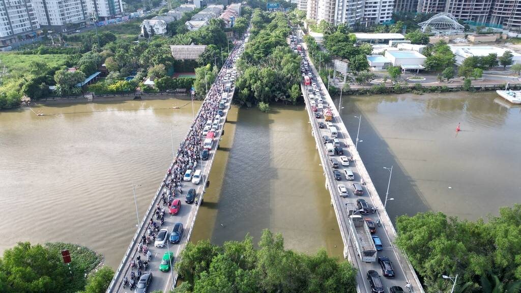 Con đường dài 14km tại khu Nam Tp.HCM sắp mở rộng lên 10 làn xe, người dân “rộng lối” vào trung tâm thành phố