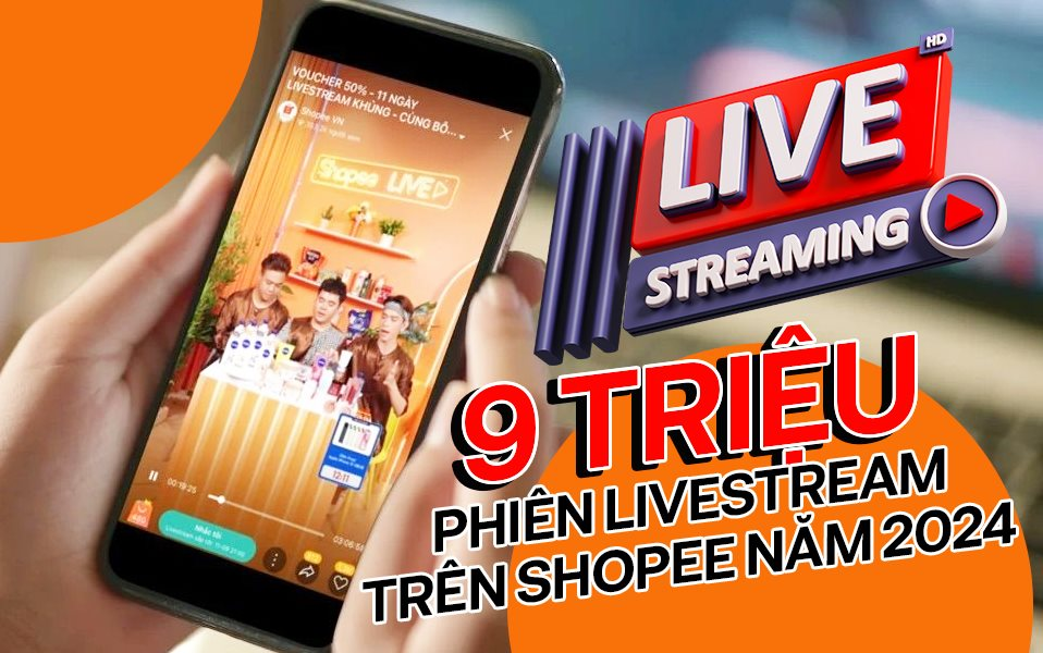 "Cơn sốt" mua sắm kết hợp giải trí: 9 triệu phiên livestream diễn ra trên Shopee, lượng đơn hàng đặt qua Shopee Video tăng 185 lần