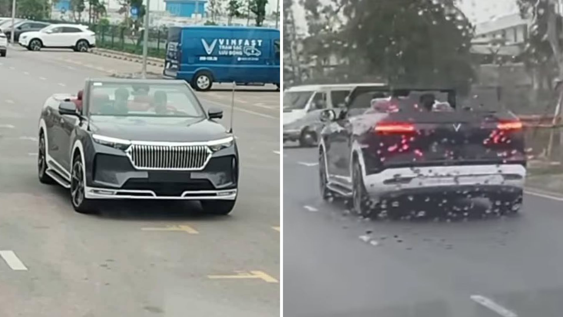 Xuất hiện mẫu xe cực lạ trong nhà máy VinFast: Không có mui, không phải VF 8, có mặt ca lăng như xe xăng