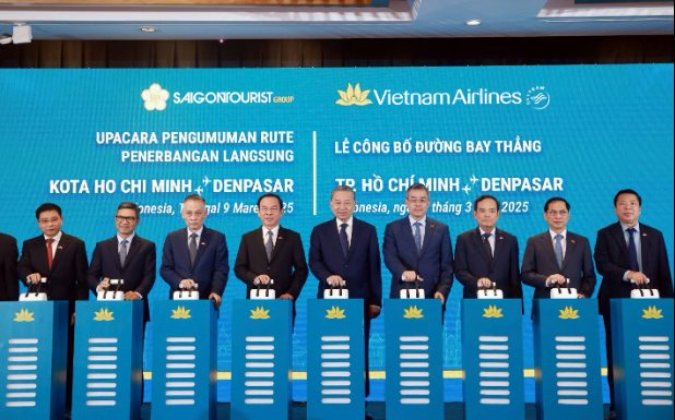 Vietnam Airlines chính thức khai thác đường bay thẳng TP. Hồ Chí Minh - Denpasar