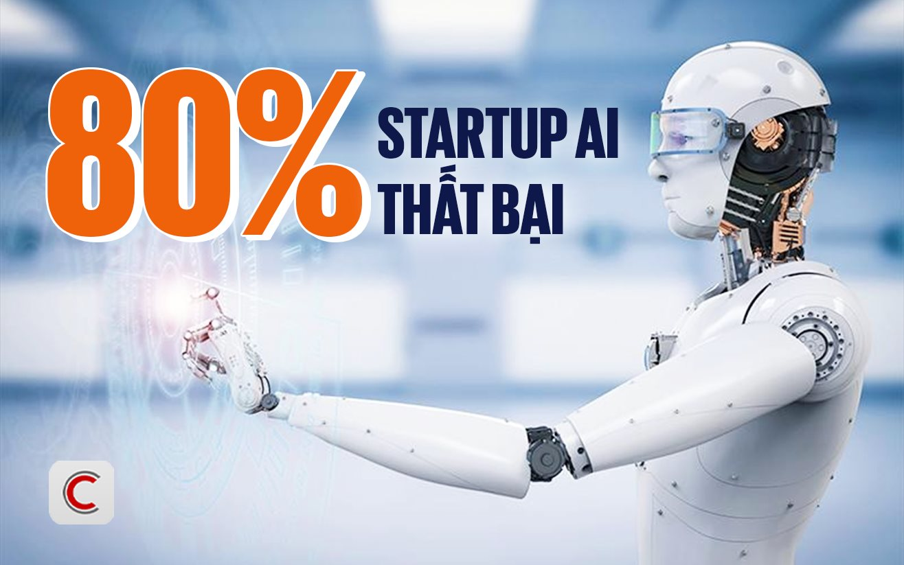 Cái kết của khởi nghiệp theo trend: 80% startup AI thất bại, chuyên gia cảnh báo đừng cố đua với Amazon, Meta